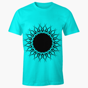 Sunflower Printed Short Sleeve T-Shirt – Casual and Comfortable